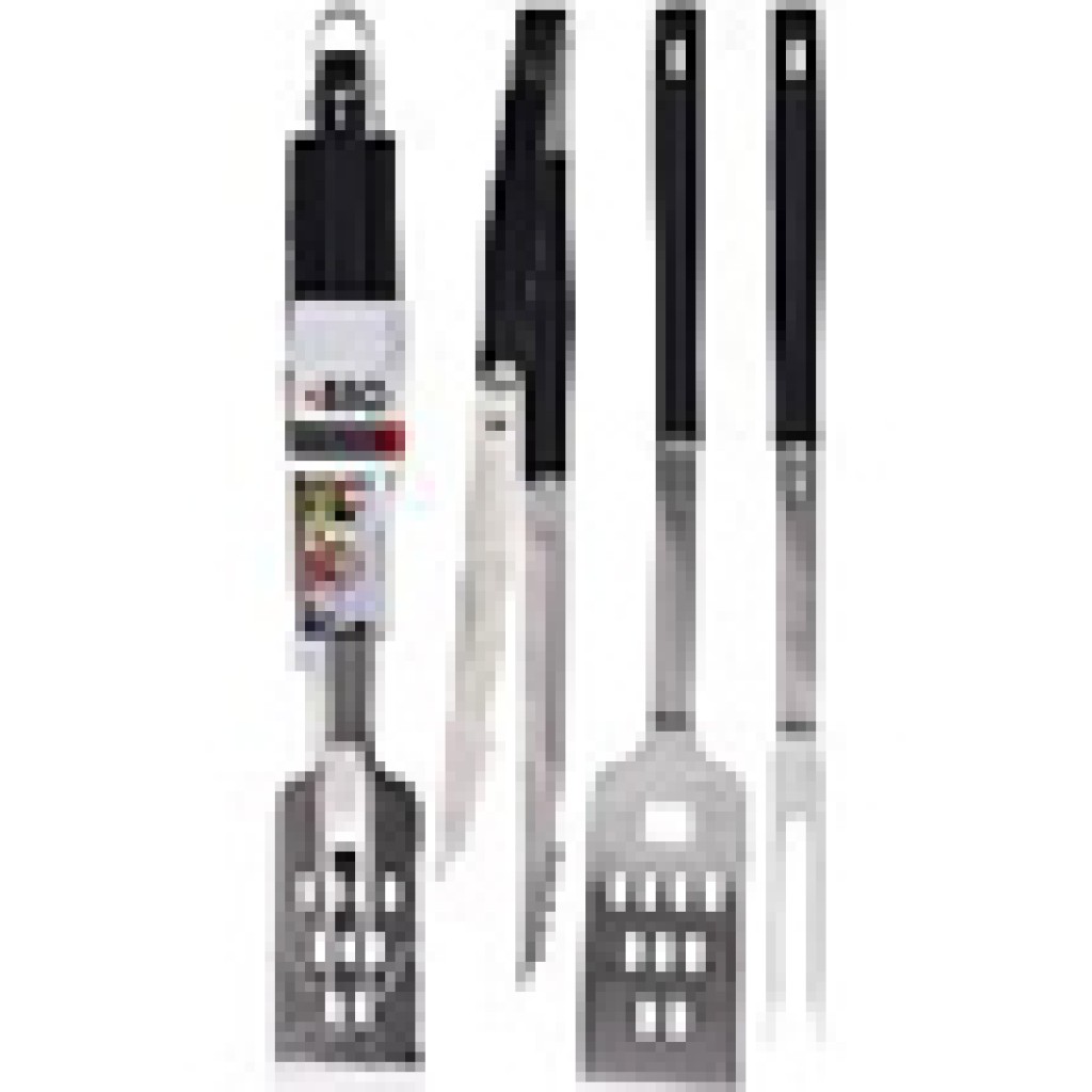 SET 3 ACC.BARBACOA ACERO INOX 404900190
